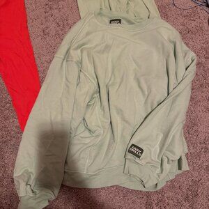 Daily Drills Unisex Oversized Crew - Mint